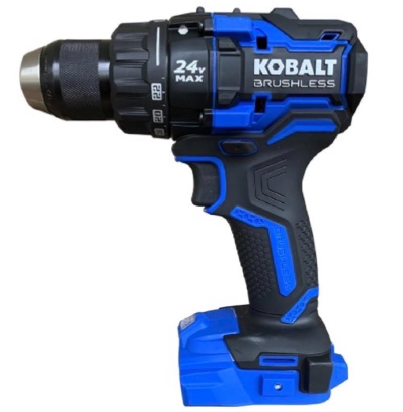 keyless brushless cordless 1/2-in drill kxdd 124b-03 compatible with all kobalt batteries (battery and charger not included