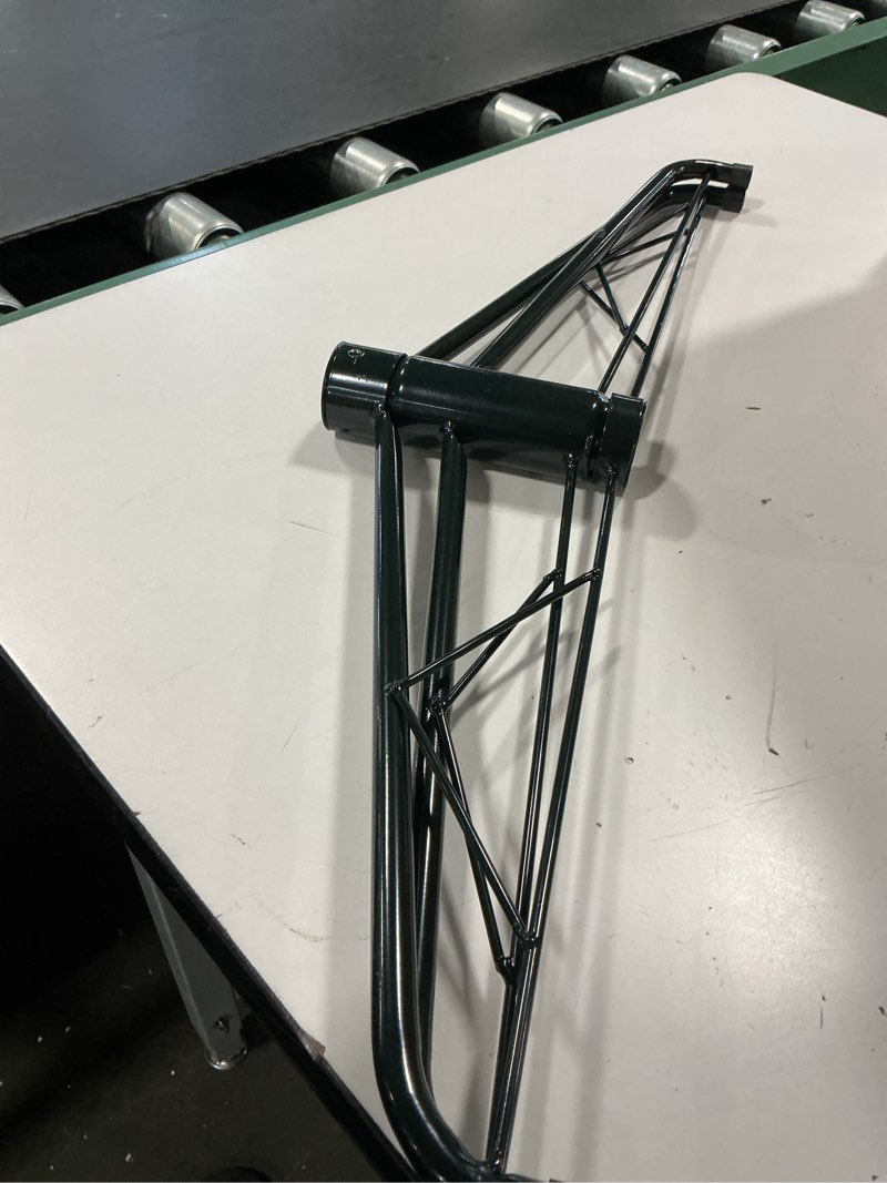 Condition photo showing Good Condition for 27.6 inch Large Christmas Tree Stand for Artificial Trees, Folding Christmas Tree Base for 3 Ft to 9 Ft Artificial Trees, Fits 0.5-1.25 Inch Tree Pole,(Green) 27.6"