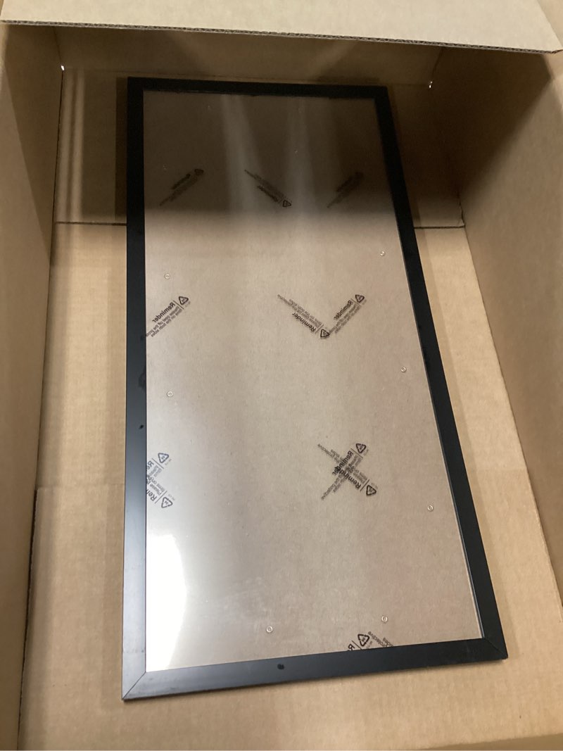 Condition photo showing Good Condition for mennthui 10x22 black picture frame, wall mounting horizontally or vertically, decoration for photos, paintings, posters, artwork