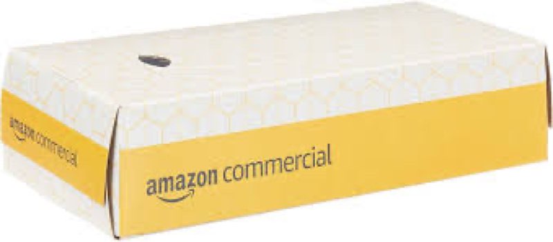 AmazonCommercial 2-Ply White Flat Box Facial Tissues (30 pack)
