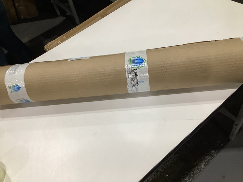 Condition photo showing Good Condition for Trademark Soundproofing Mass Loaded Vinyl 1lb - MLV Soundproofing for Wall Sound Barrier - Sound Insulation - 4' x 10', Covers 40 sf - Made in USA 4' x 10' (40 sf)