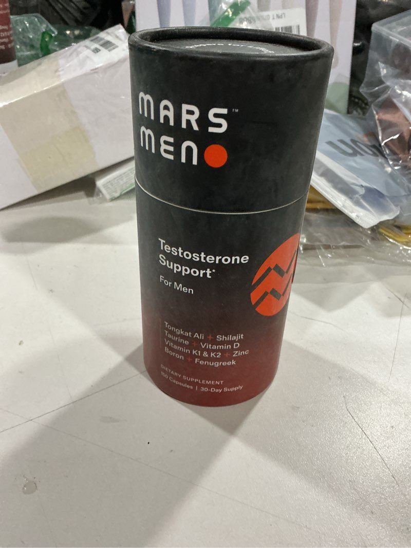 Condition photo showing Good Condition for mars men booster for men - natural supplement - male support - libido, energy & muscle growth support - 30 servings