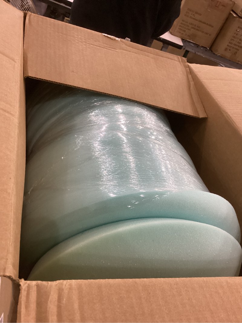 Condition photo showing As Is for Dream Serenity EcoZone 1.5" Memory Foam Mattress Topper Full 1.5" Full