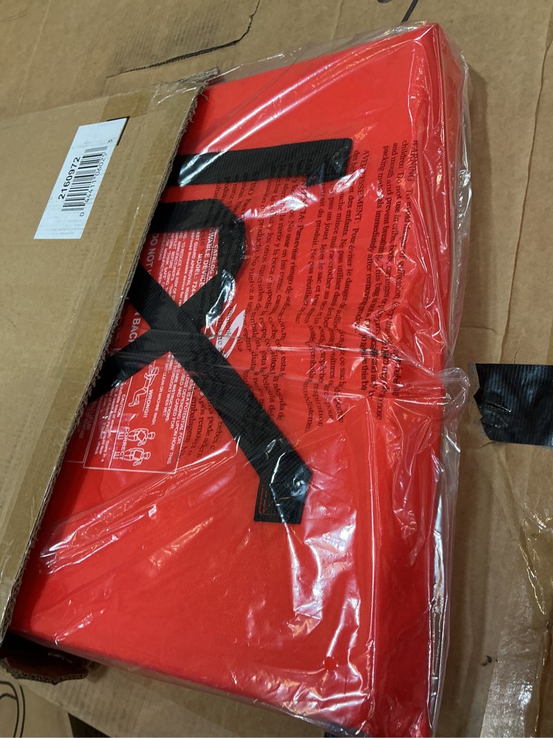 Condition photo showing Good Condition for stearns utility flotation cushion, uscg approved type iv throwable pfd boat cushion life preserver, doubles as comfortable place to sit, great for boats, canoes, kayaks, & more