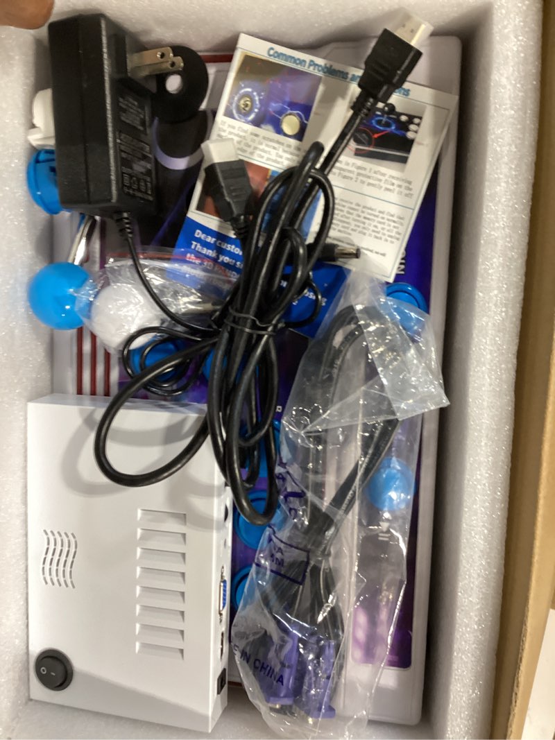 Condition photo showing Good Condition for fvbade[32000 gamesin 1 78spandora box arcade game console bluetooth function compatible pc & projector & tv,3d games 4 players category favorite list save/search/hide/pause/delete games separate+wireless