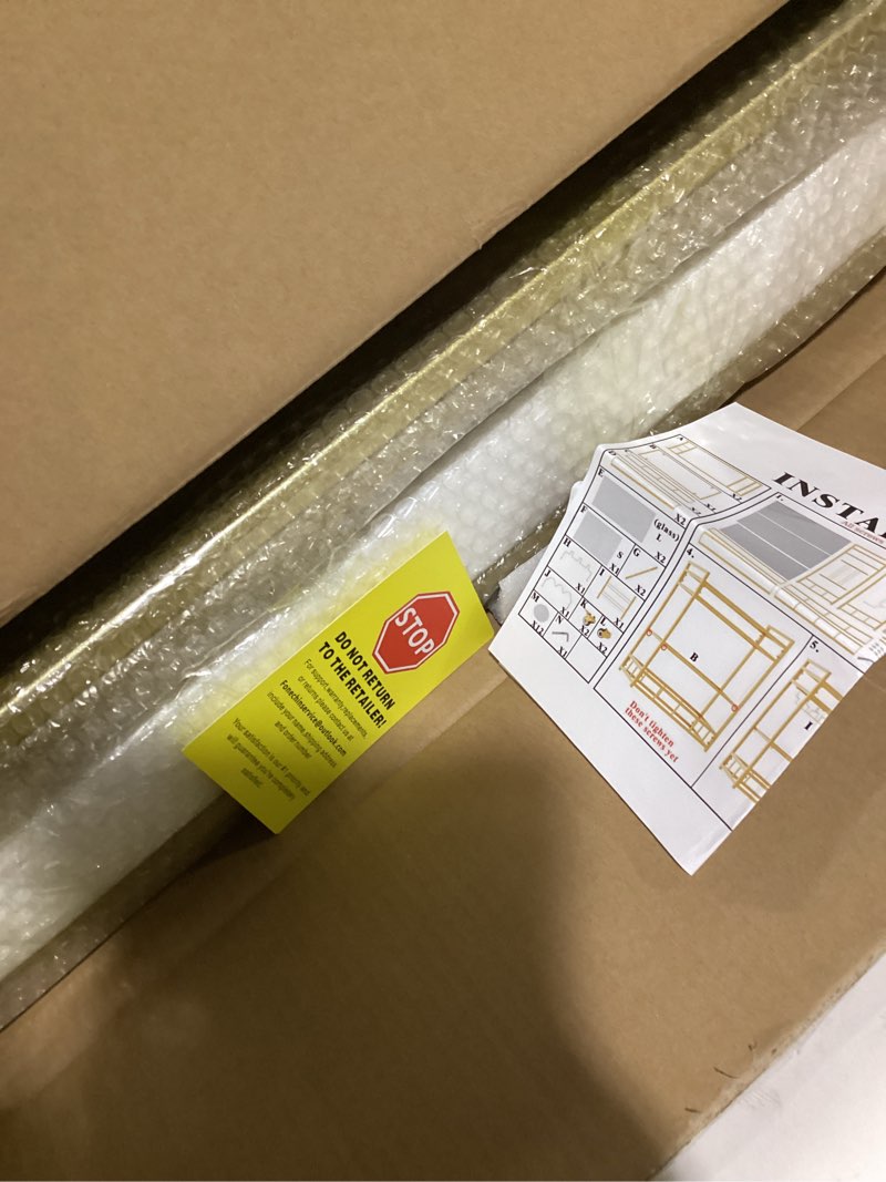 Condition photo showing Good Condition for Bar Cart Gold with Bottle Storage and Wine Glass, Rolling Serving Bar Cart on Wheels Indoor & Outdoor, Patio, Gold Kitchen Serving Cart for Party(3-Tier) 3 Tier Cart