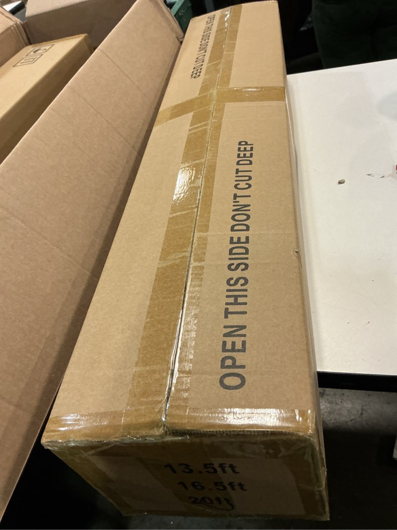 Condition photo showing New/Like New for Portable Tennis Net,Stainless Steel Poles Badminton Net Set Adjustable Height Nylon Net with Carry Bag, for Kids Volleyball, Pickleball,Soccer, Indoor, Outdoor Court, Backyard, Beach, Driveway 20 FT