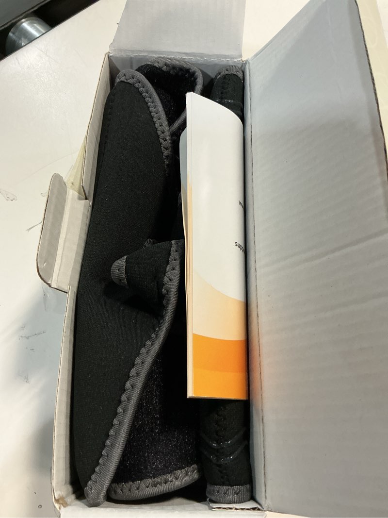 Condition photo showing Good Condition for DR. BRACE ELITE Knee Brace with Side Stabilizers & Patella Gel Pads for Maximum Knee Pain Support and fast recovery for men and women-Please Check How To Size Video (Mercury, Large) Large Mercury