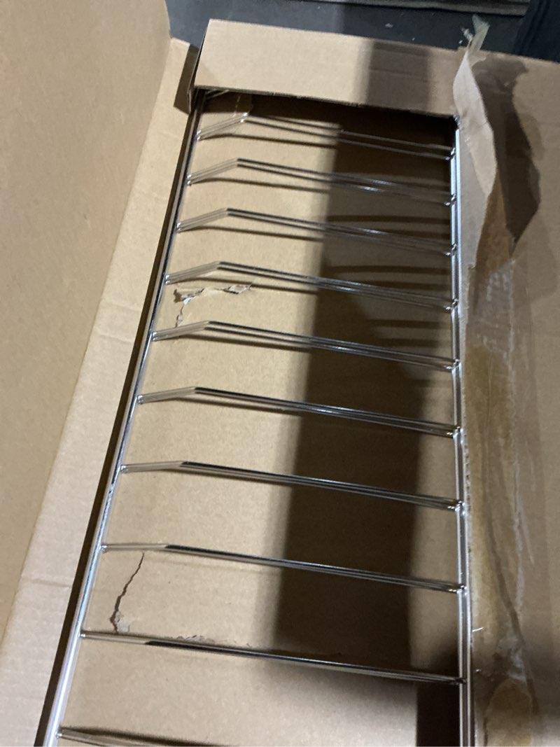Condition photo showing As Is for allstare 2 pcs dg75-01001c oven rack replacement for samsung stove oven parts dg75-01001d nx58h5600ss rack-flat for samsung range oven parts 24 3/4’’ x 16 1/2’’ 304 stainless steel oven rack