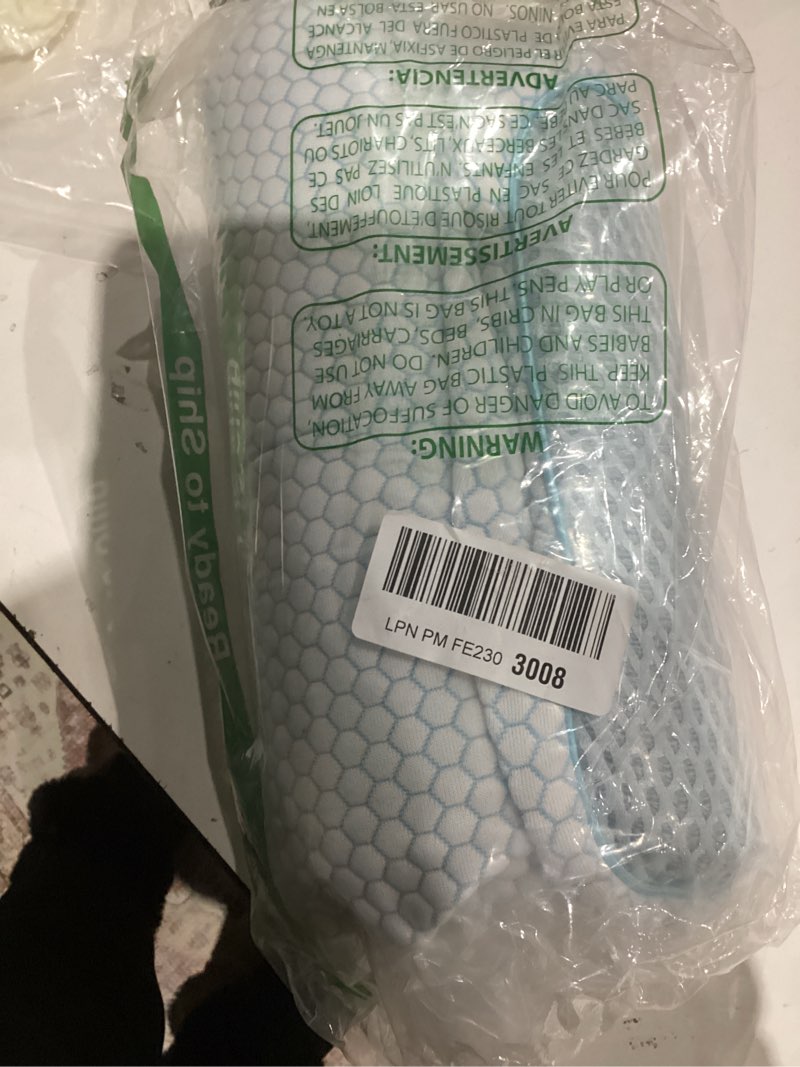 Condition photo showing Good Condition for Memory Foam Pillows Neck Pillow for Sleeping, Ergonomic Cervical Pillow Bed Pillow for Side Back Stomach Sleeper, Orthopedic Contour Pillow for Neck and Shoulder Pain Relief Blue Standard(20*12*4.7inches)