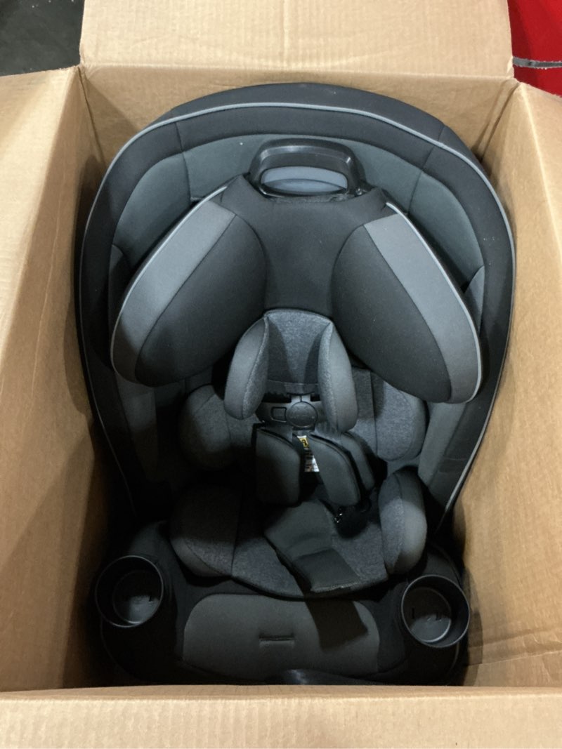 Condition photo showing Good Condition for safety 1st grow and go all-in-one slim convertible car seat, rear facing, 5-40 lbs, forward facing (30–65 lbs), high back booster seat 40-100 pounds, black phantom black phantom original