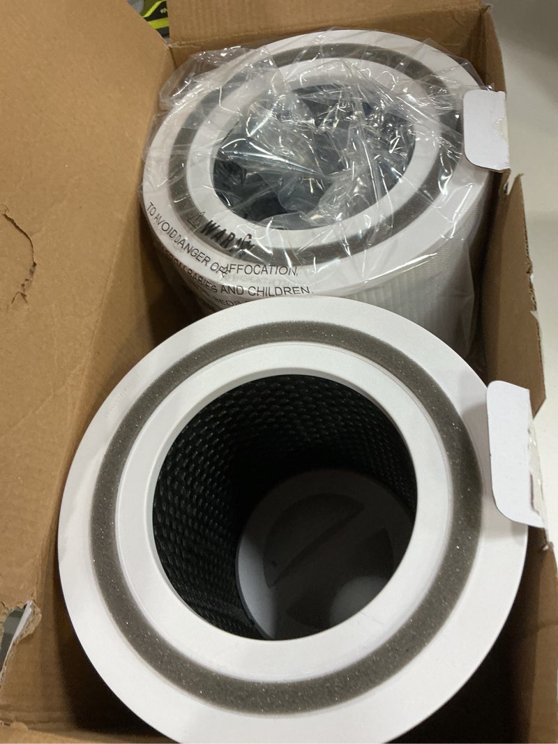 Condition photo showing Good Condition for 2-pack core 300 replacement filter compatible with levoit core 300 and core 300s air purifier, h13 true hepa & activated carbon, replace core300-rf, white original filter-2 pack