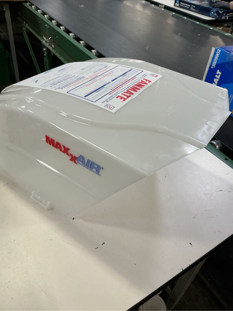 Condition photo showing Good Condition for maxxair 00-933066 original vent cover-white