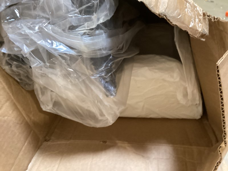 Condition photo showing As Is for Roma Fireplace Mantel INCOMPLETE 