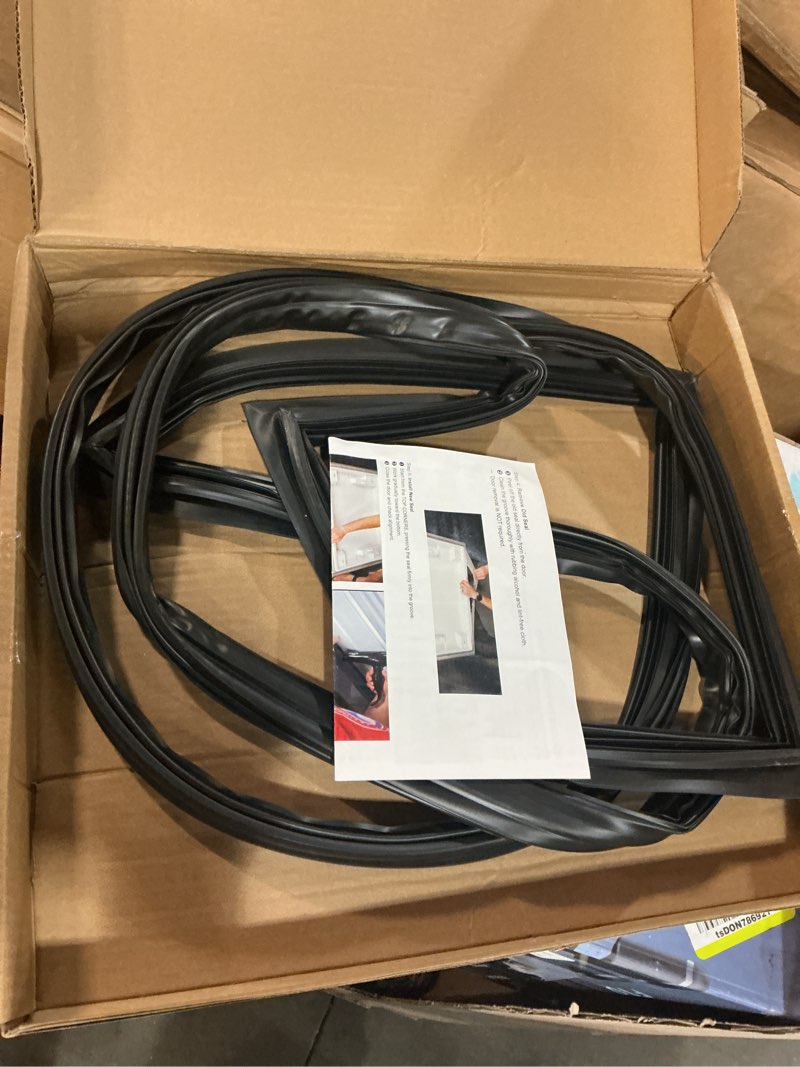 Condition photo showing Good Condition for 241786009 refrigerator door gasket fit for frigidaire kenmore crosley electrolux white-westinghouse, freezer door seal gasket replace 241786005 241786001 241786013 240390601 241674801 9001518