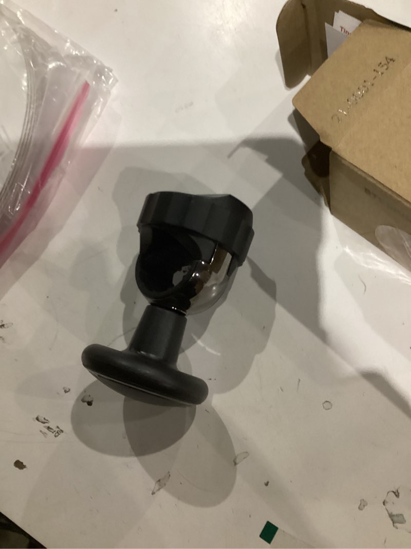 Condition photo showing Good Condition for Tool Free Steering Wheel Knob, Suicide Knob for 3.45-4.9" Steering Wheel with Metal Bearing, Steering Wheel Knob Spinner for Cars, Trucks, Mowers, Boats, No Screws or Tools Needed (1Pack, Black) 1 Pack Black