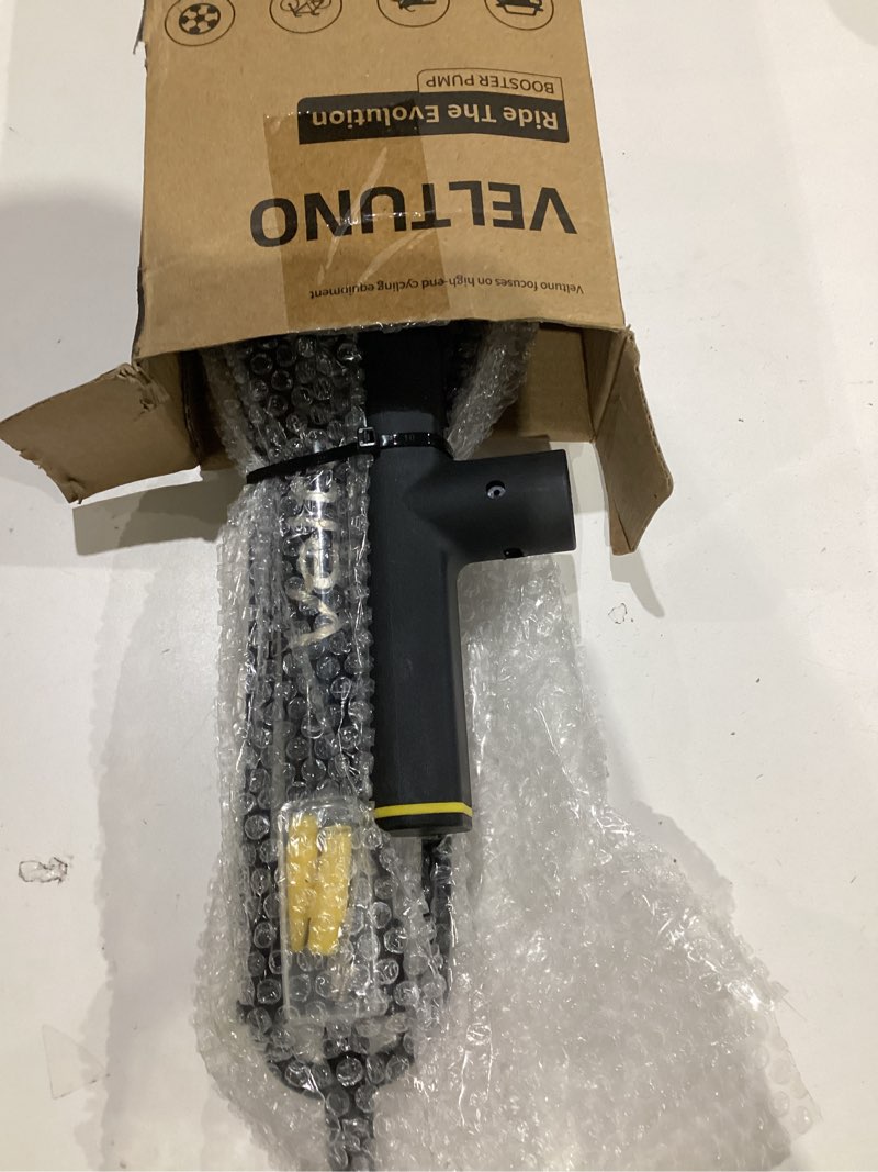 Condition photo showing New/Like New for Bike Pump,High Pressure,Floor Bicycle Tire Pump with Boost Device Compatible with Presta and Schrader Valve, for Bicycle, Balls, Scooter, etc.…