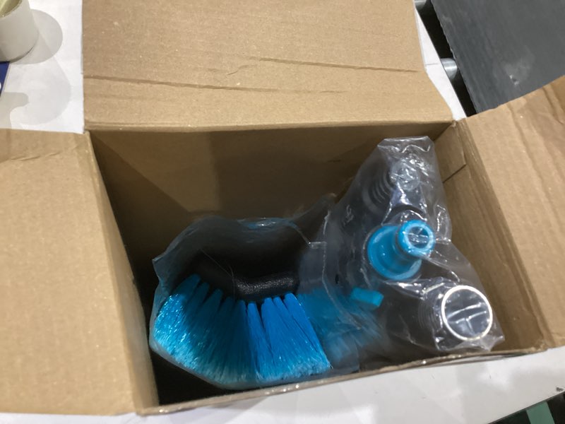 Condition photo showing As Is for dsv standard car wash brush with 50'' long handle, car cleaning brush with hose attachment, car brushes for washing 10'' soft bristles for scratch-free cleaning auto, truck, boat, floor and more