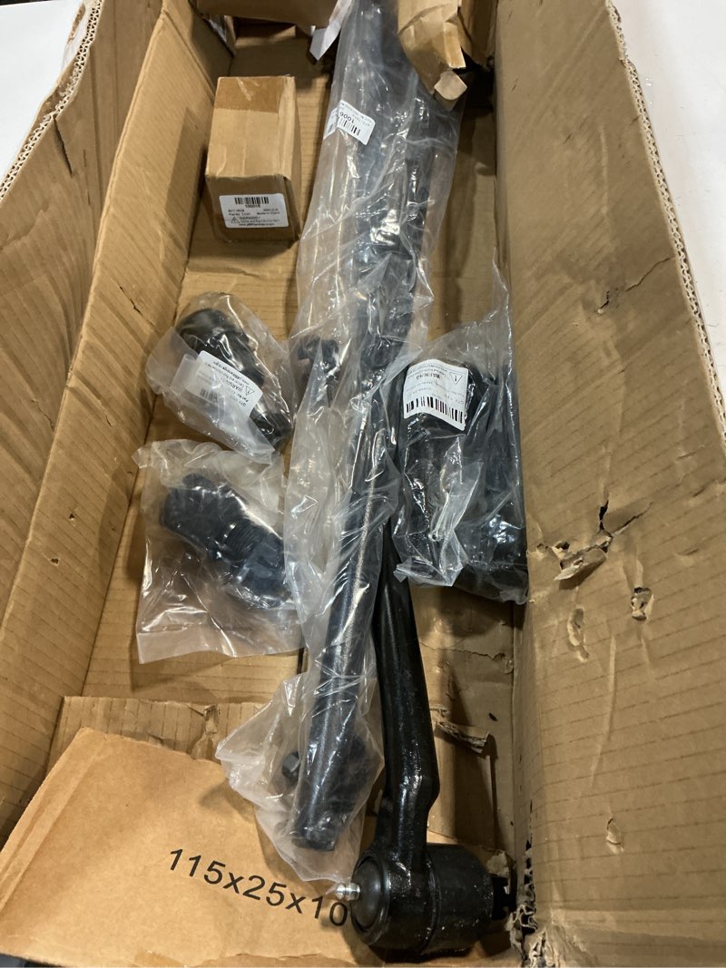 Condition photo showing Good Condition for scitoo 10pcs front suspension kit lower upper ball joint inner outer tie rod ends adjusting sleeve fit 1991-2001 for jeep for cherokee 1991-1992 comanche