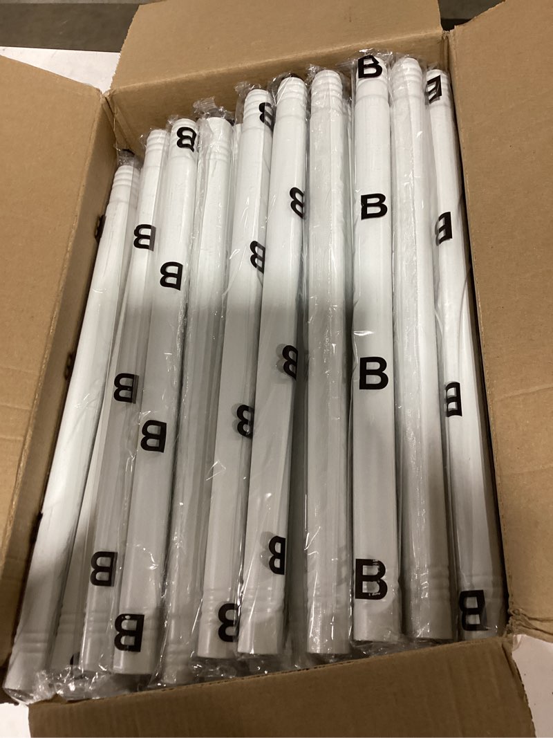 Condition photo showing Good Condition for bonpally room divider curtain rod for wide space room separation, 28-171inch(w) 4-10ft(h) adjustable no drilling tension curtain rods, heavy duty temporary privacy wall divider, white white 28-171 inch