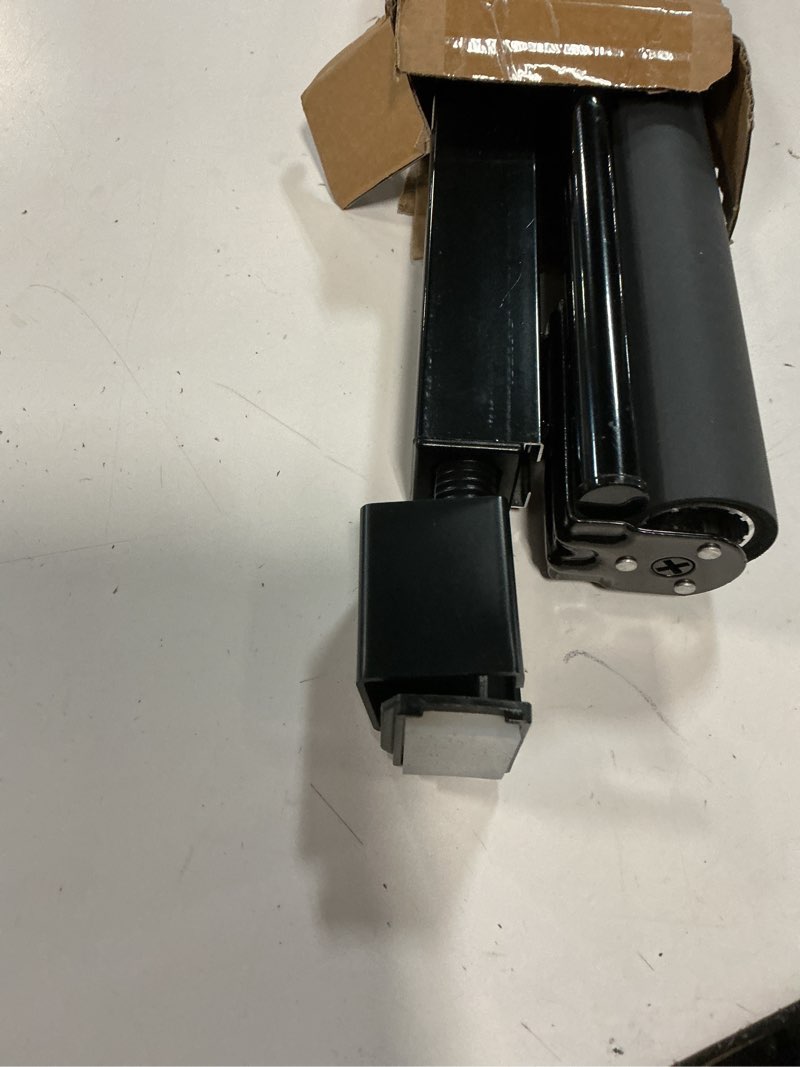 Condition photo showing Good Condition for lazblinds no drill blinds for indoor windows, blackout roller shades, cordless window blackout blinds, thermal insulated fabric uv protection for home and office, 27.5" w x 48" h, black blackout-black 27.5" w x 48" h