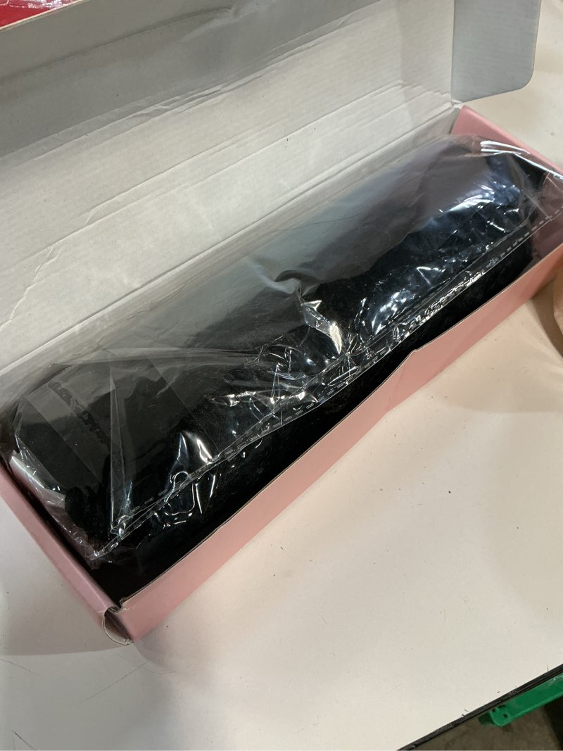 Condition photo showing New/Like New for lonai 4pc clip in hair extensions, 100? pure protein silk curly hair extension for women, 26 inch long soft natural hair extensions-natural black 26 inch natural black