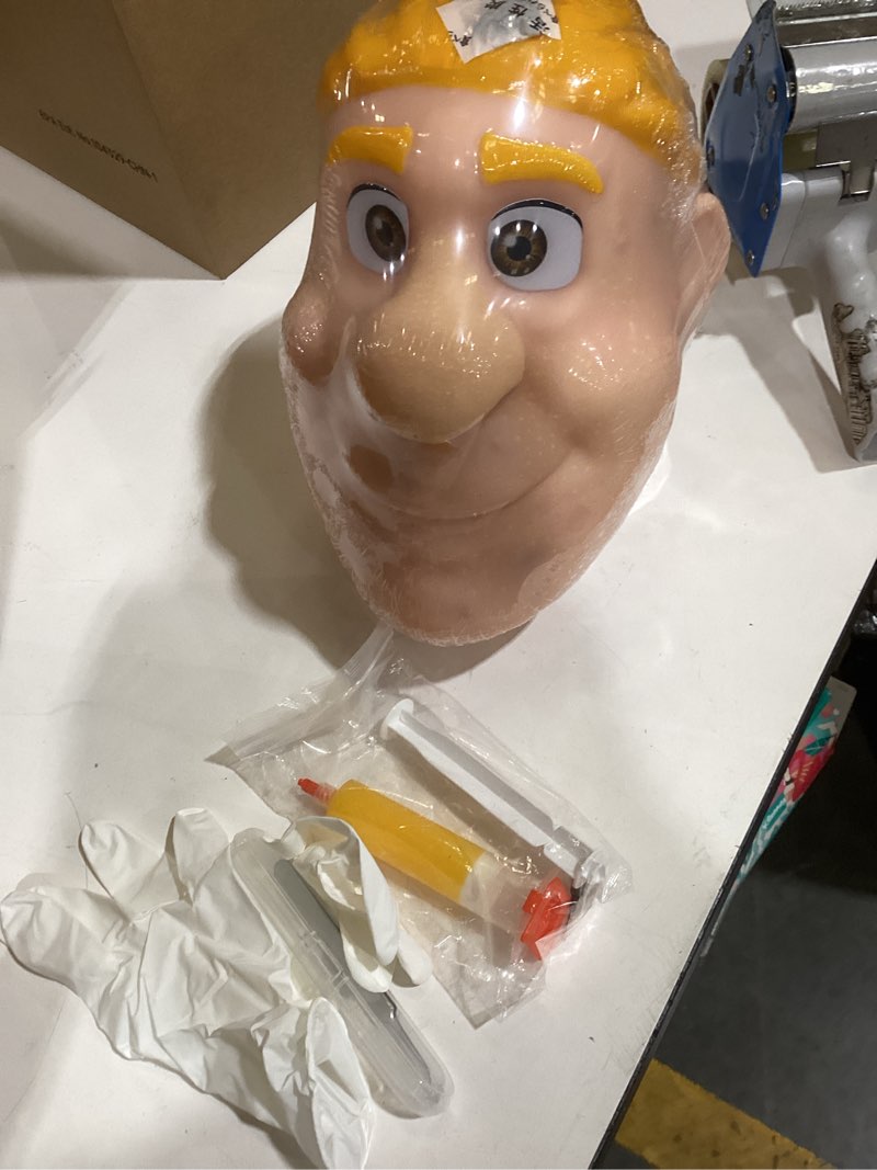 Condition photo showing Good Condition for brenzo 2026 new refillable pimple popping toy – big head squeeze toy with golden hair for stress & anxiety relief, realistic pus burst fidget toy, funny gag gift for adults b-yellow