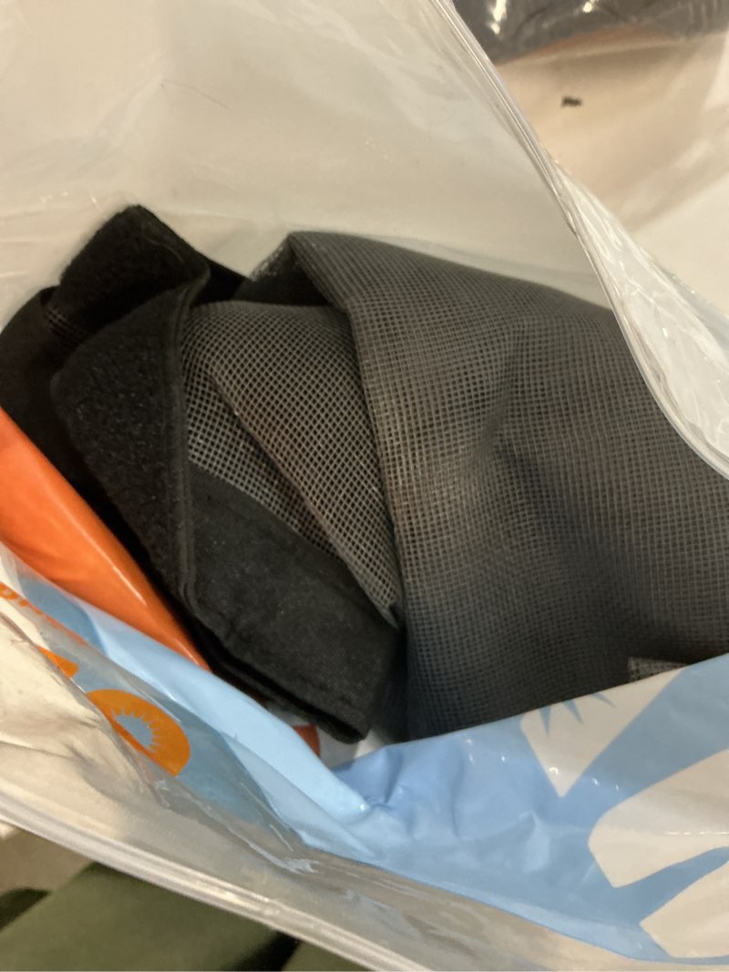 Condition photo showing Good Condition for magzo magnetic screen door fit door size 32 x 78 inch, screen size 34" x 79" strong magnets mesh, reinforced fiberglass net for patio and front entrances, gray fit door size 32 x 78 inch gray
