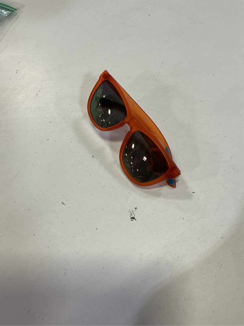 Condition photo showing As Is for sunglasses tangerine