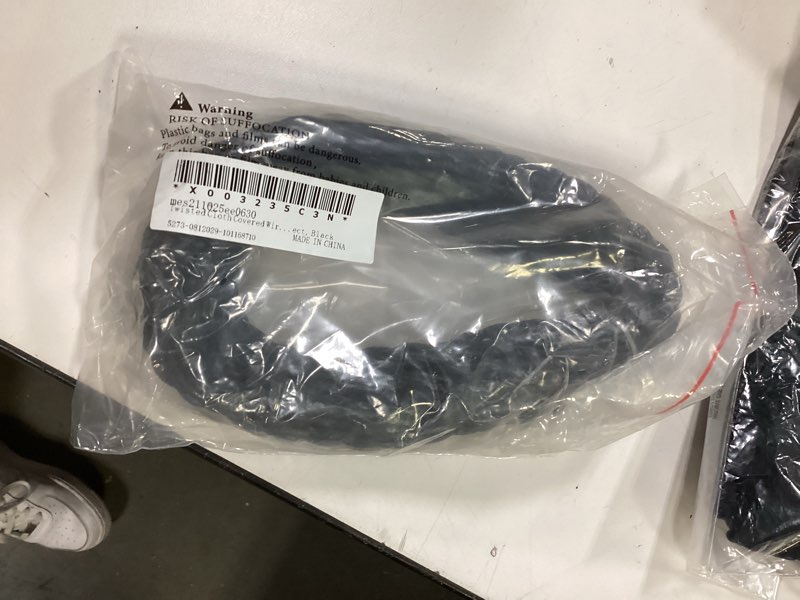 MECCANIXITY Twisted Cloth Covered Wire 2 Core 18AWG 10 Meter/32.8 Feet, Vintage Woven Fabric Electri