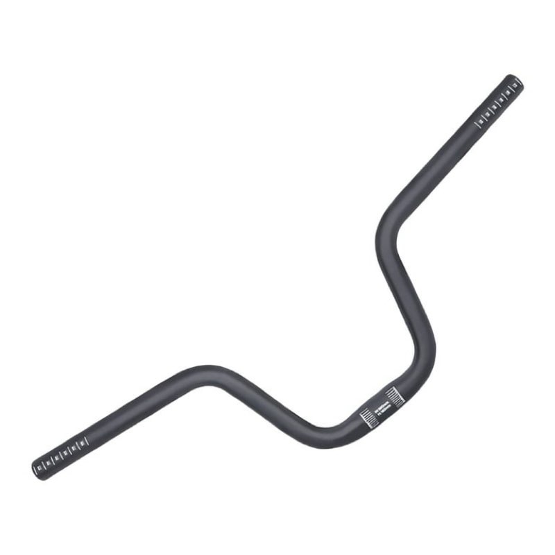 Folded Bike Handlebars Aluminum Alloys Handlebars Comfortable Grip Handlebars for Cycling Enthusiasts and Commuters