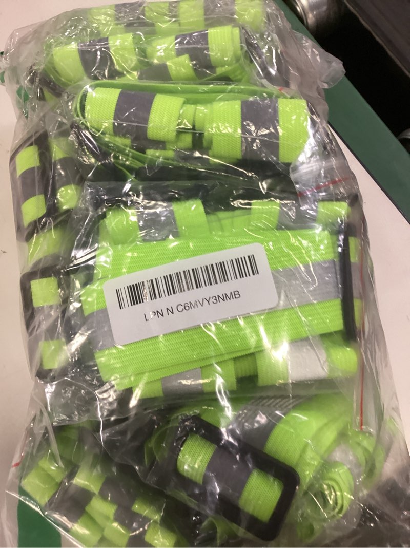 Condition photo showing Good Condition for zojo reflective vest | lightweight, adjustable | safety & high visibility for running,fits outdoor cloth pack of 10, neon yellow 10pcs-neon yellow