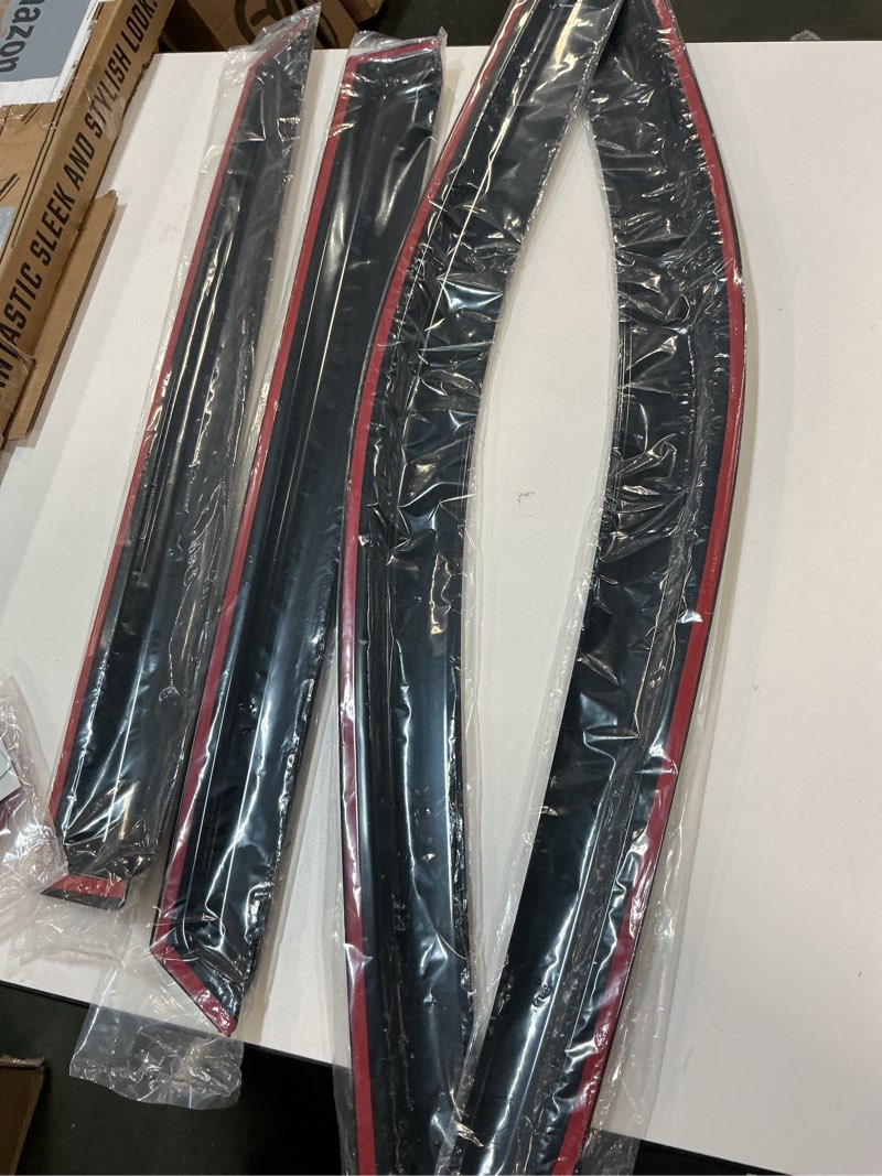 Condition photo showing Good Condition for Gldifa Wind Deflector Compatible with 2009-2014 Ford F150 Super Crew Cab Sun/Rain Guards Window Visors 4pcs 94155
