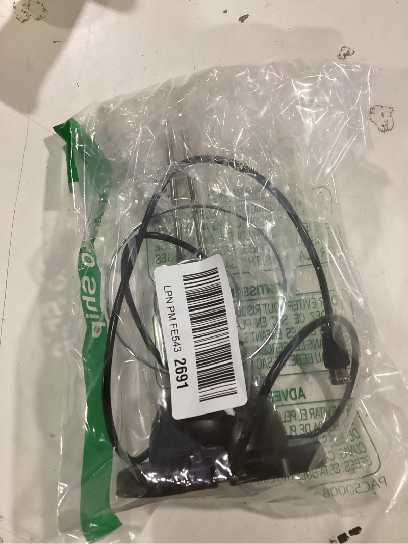 Condition photo showing Good Condition for Wideskall® Universal Indoor Rabbit Ear TV Antenna for HDTV Ready VHF UHF Dual Loop Coaxial