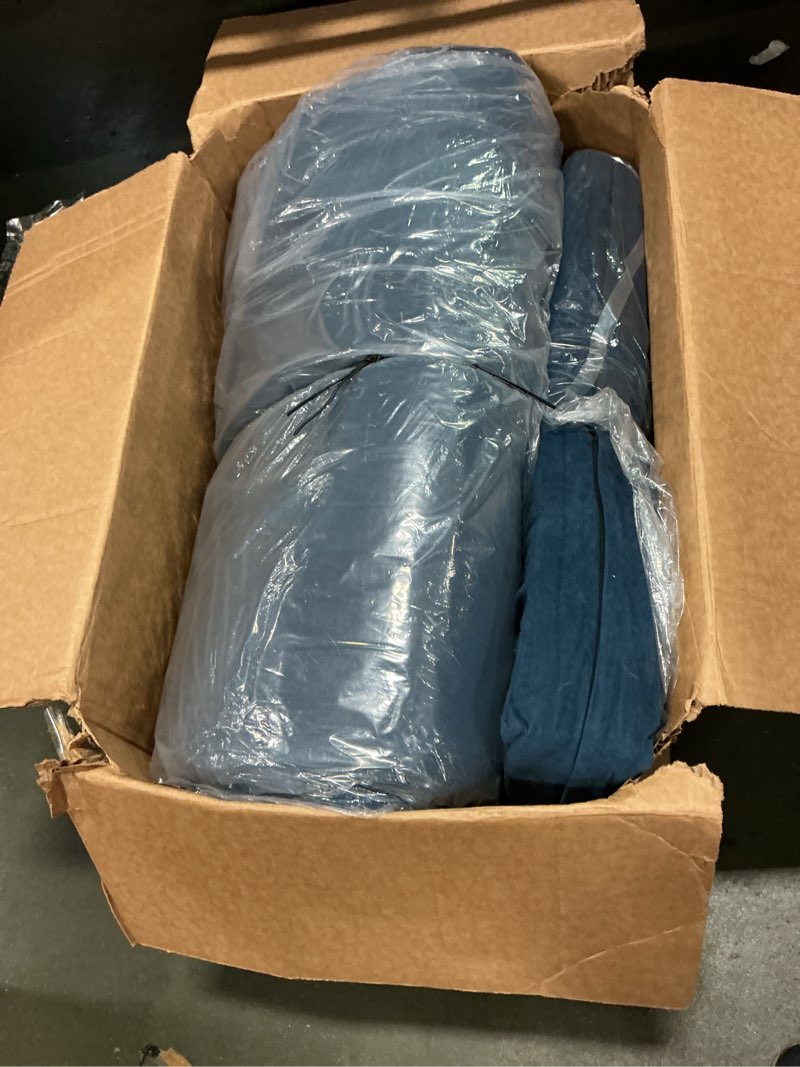 Condition photo showing As Is for WeeGuruu Travel Toddler Bed, 3-in-1 Convertible Sofa Bed for Toddler Portable Floor Beds, Flip Open 