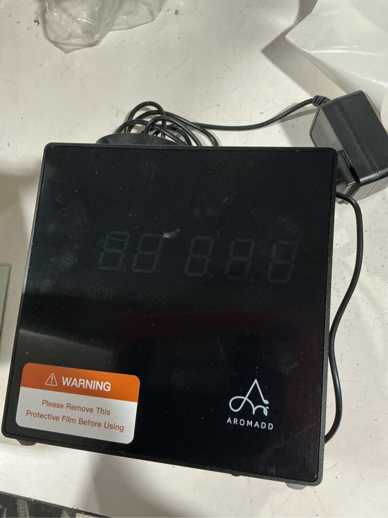 Condition photo showing Good Condition for 2026 smart waterless diffuser, 2000 sq.ft cold air scent diffuser with clock & environmental display | 7 fragrance levels, 9 timer settings, hotel collection diffuser for home & large rooms (black)