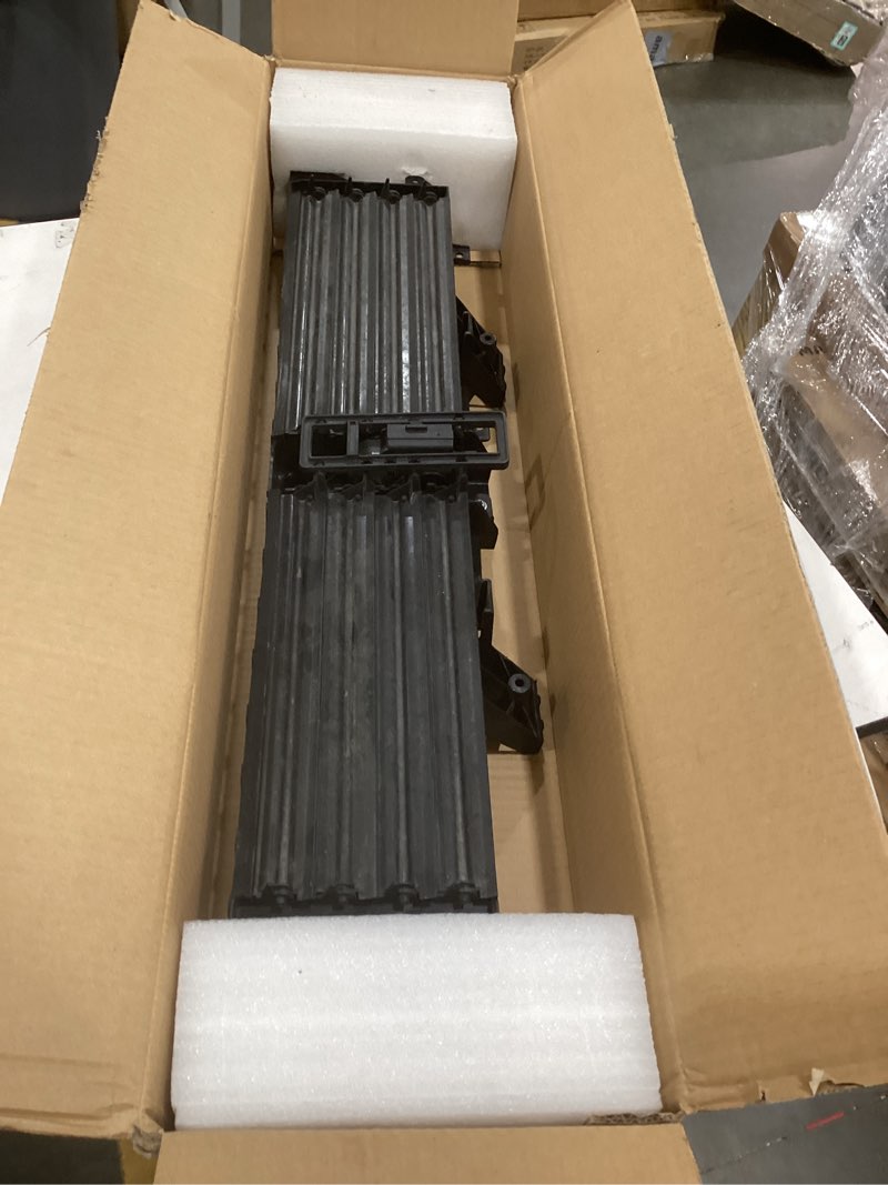 Condition photo showing As Is for new front radiator active grille shutter compatible with 2013 2014 2015 2016 do-dge dart with motor