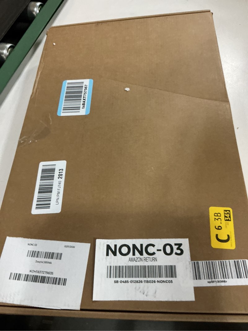 Condition photo showing New/Like New for Kitchen Faucet with Pull Down Sprayer Modern 2 Handle Kitchen Faucets Drinking Water Faucet Reverse Osmosis Faucet for Kitchen Sink 3 in 1 High Arc Water Purifier Faucets Lead-Free Brass,Chrome Silver