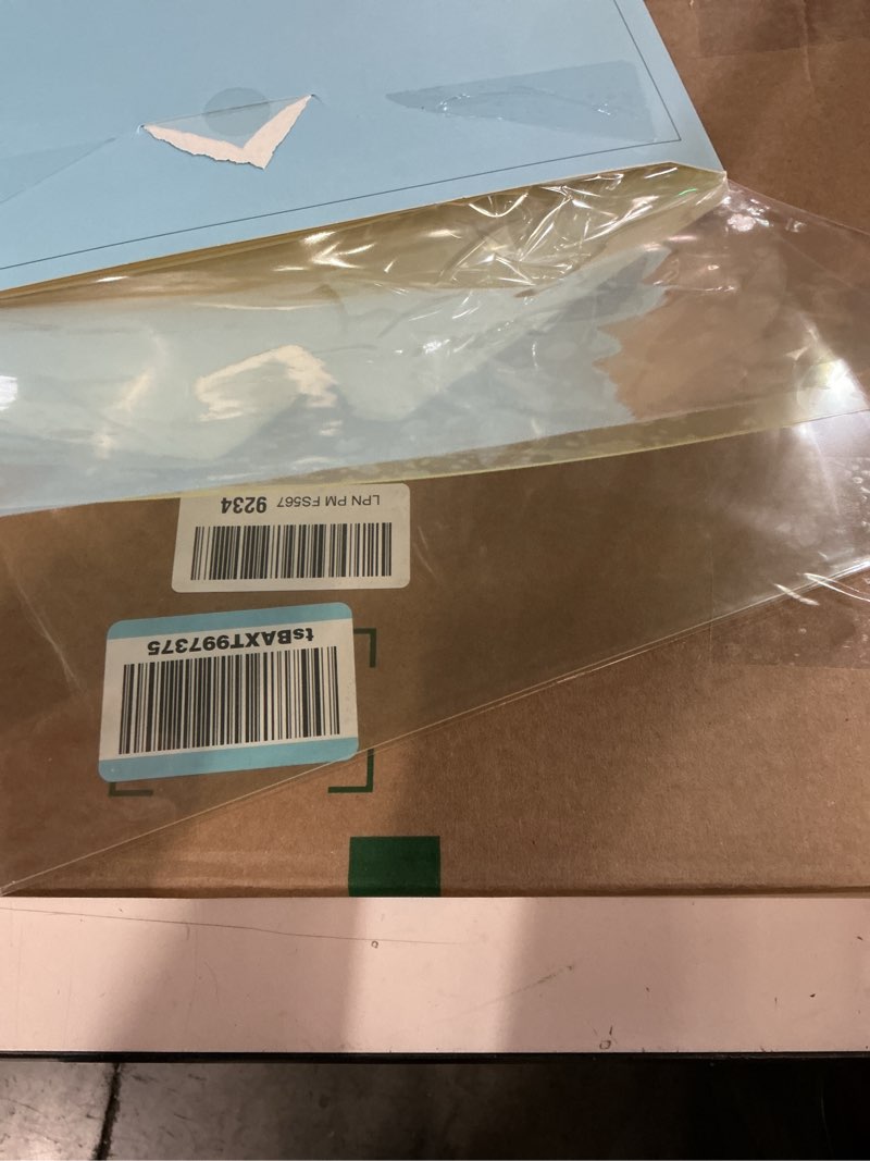 Condition photo showing New/Like New for [2-Pack] 24 Inch Computer Blue Light Blocking Screen Protector for 16:9 Widescreen Monitor, Anti Glare Anti-UV Eye Protection Desktop PC LED Monitor Filter, Removable Anti-Scratch Screen Film 24in 24 Inch (Diagonal) - 16:9 Aspect Ratio Transparent for monitor