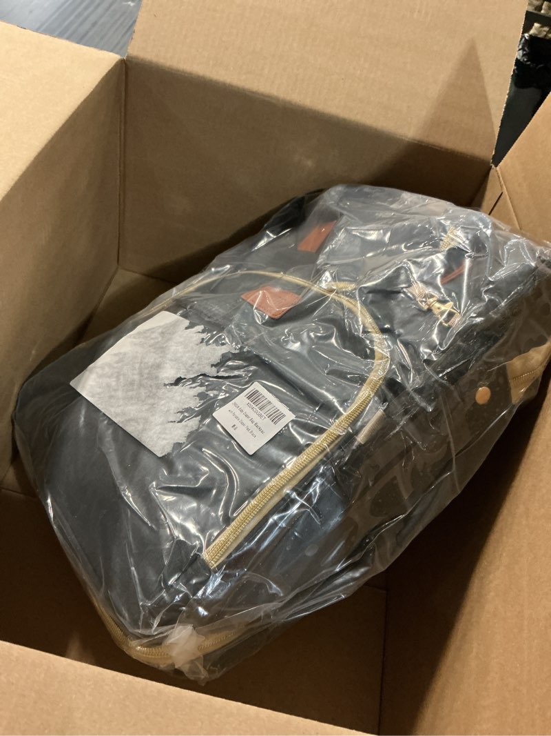 Condition photo showing Good Condition for zrsun baby diaper bag backpack,baby shower gifts, multifunctional travel diaper bag, gifts for mom with portable diaper pad (black)