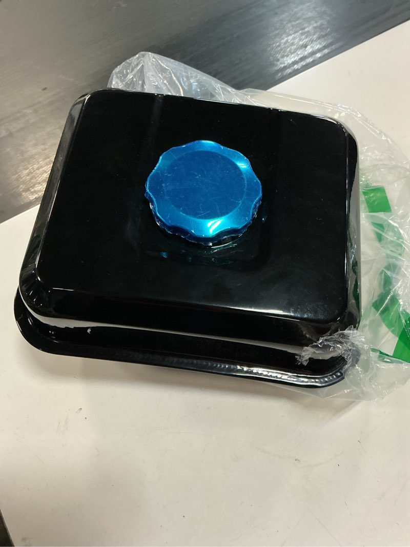 Condition photo showing As Is for hgc fuel tank for honda gx160 5.5hp gx200 6.5hp gx140 white engine with petcock gas cap filter replaces 17510-ze1-020za black black fuel tank w/o carburetor