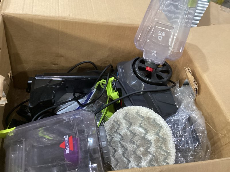 Condition photo showing As Is for Used BISSELL TurboClean Pet XL Upright Carpet Cleaner, Upholstery Tough Stain Tool & Formula included, 3746