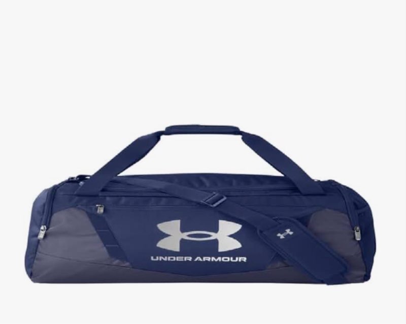 under armour unisex-adult undeniable 5.0 duffle small (40l) (013) pitch gray / midnight navy / white