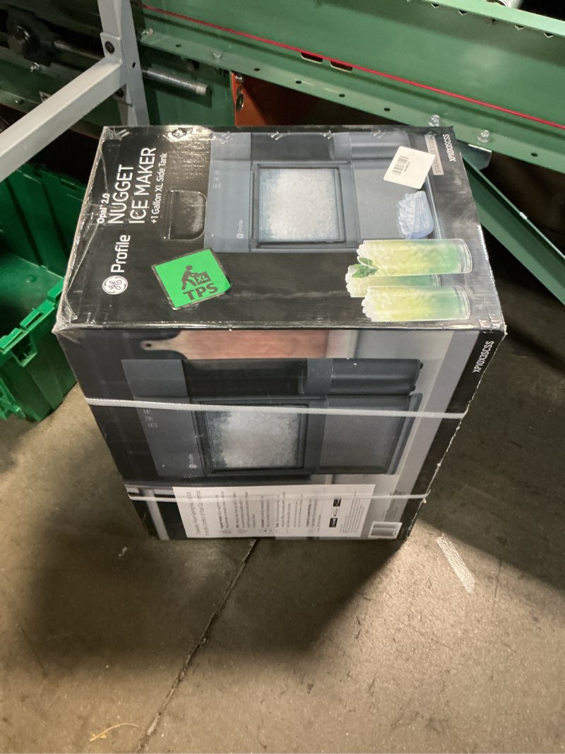 Condition photo showing New/Like New for ge profile opal 2.0 xl with 1 gallon tank, chewable crunchable countertop nugget ice maker, scoop included, 38 lbs in 24 hours, pellet ice machine with wifi & smart connected, stainless steel