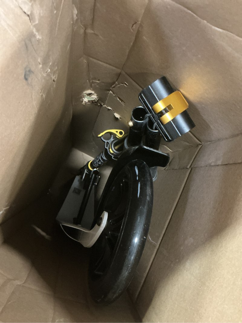 Condition photo showing Good Condition for Kick Scooter for Adults – Folding, Adjustable Height, Big Wheels, Lightweight All-Aluminum Frame | Suitable for Teens 12+ | 265lbs Weight Limit 230white