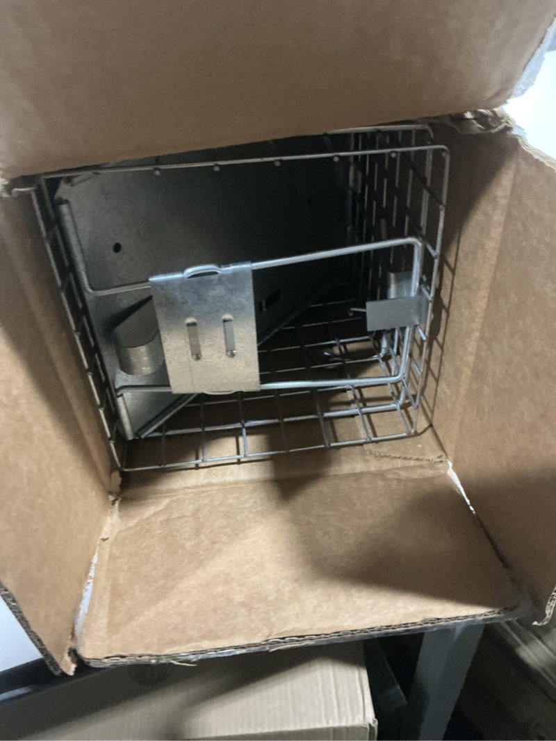 Condition photo showing Good Condition for havahart medium 1-door humane catch and release animal trap for rabbit, skunk, mink, and squirrel - professional style live catch trap - 1078sr - humane capture and release