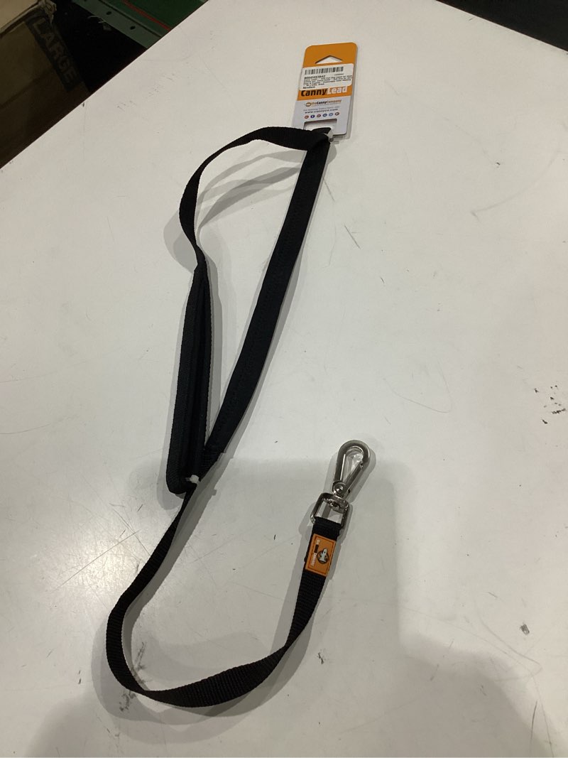 Condition photo showing New/Like New for canny leash – anti?pull dog leash for head collars incl. canny collar | soft grip for small dogs & puppies | encourages calm walking – 4ft x 5/8in, black