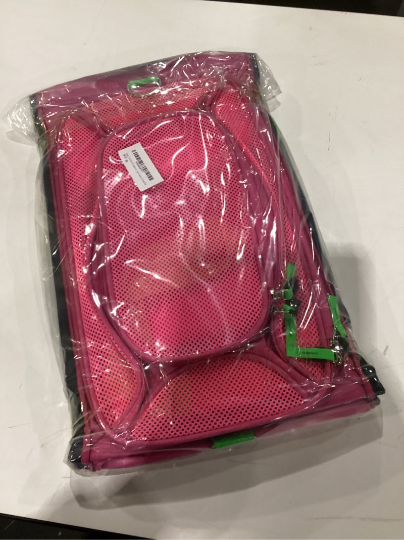 Condition photo showing New/Like New for 19x13x9 TSA Approved top Expandable pet Carrier for Small Dog Puppy cat up to 10 lbs Weight and 18'' Length, for Southwest Spirit Canada Airlines(Black) 19.0"L x 13.0"W x 9.0"H all black