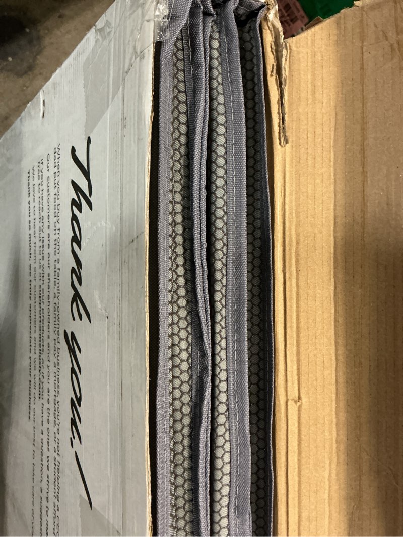 Condition photo showing Good Condition for meliusly heavy duty bunkie board king size (76x80) - non-slip breathable bed support board for slatted bed frame, anti-sag under bed support, noise minimizing moisture resistant bed board king (76x80'')