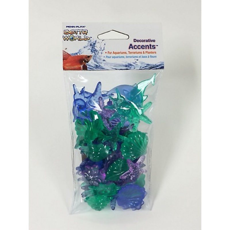 2pk Penn-Plax Betta Assorted Accents